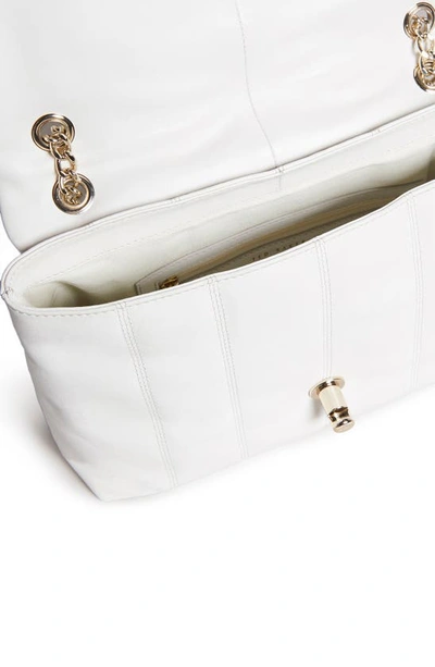 Shop Ted Baker Ayahlin Quilted Leather Crossbody Bag In Ivory