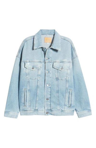 Ag Robyn Button-front Denim Jacket In 23 Years Facade