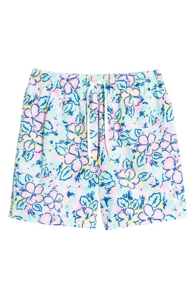 Shop Chubbies Tropicadas 7-inch Swim Trunks In The Vacation Blooms