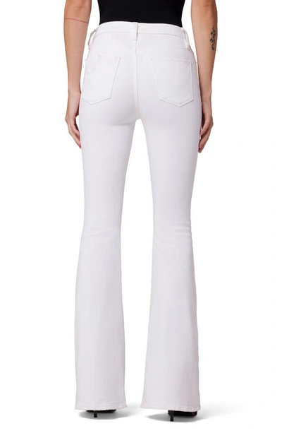 Shop Hudson Holly High Waist Flare Jeans In White Horse