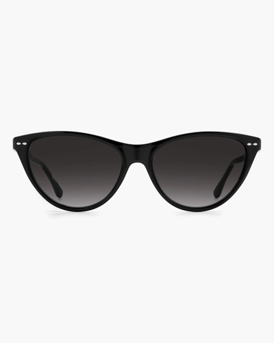 Shop Isabel Marant Cat-eye Sunglasses In Black