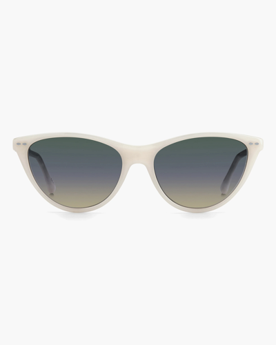 Shop Isabel Marant Cat-eye Sunglasses In Ivory
