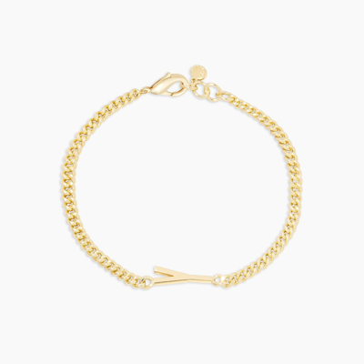 Shop Gorjana Wilder Alphabet Bracelet Bundle In Gold/y, Women's By