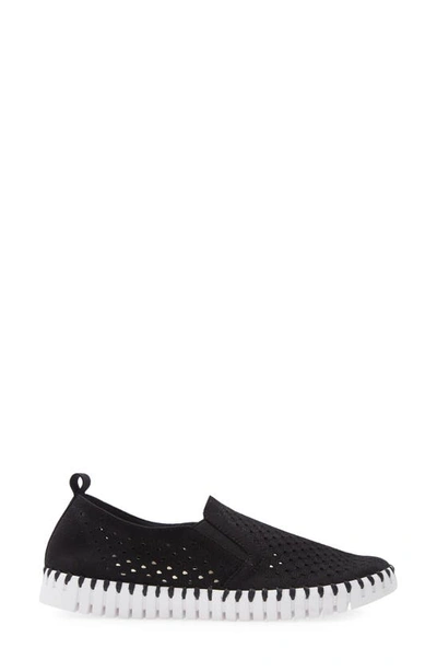 Shop Ilse Jacobsen Tulip Slip-on Sneaker In Black