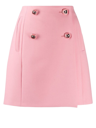 Shop Prada Skirt  In Pink
