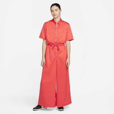 Shop Jordan Women's  (her)itage Flight Suit In Red
