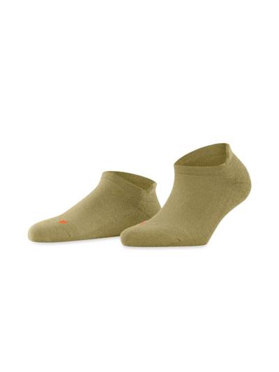 Shop Falke Women's Cool Kick Sneaker Socks In Olive