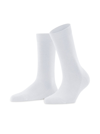Shop Falke Women's Family Ankle Socks In White