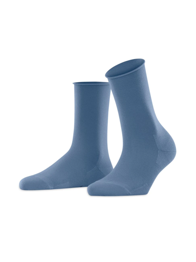 Shop Falke Women's Active Breeze Socks In Dusty Blue