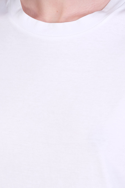 Shop Jil Sander T-shirt In White Cotton
