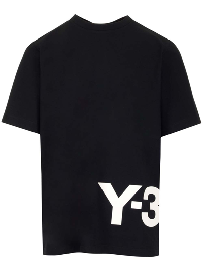 Shop Adidas Y-3 Yohji Yamamoto Men's Black Other Materials T-shirt