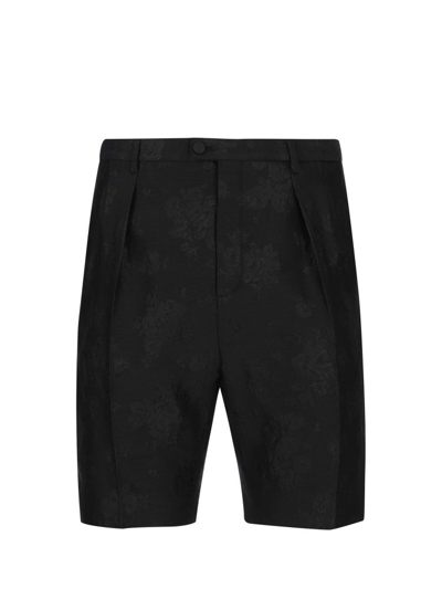 Shop Saint Laurent Men's Black Other Materials Shorts