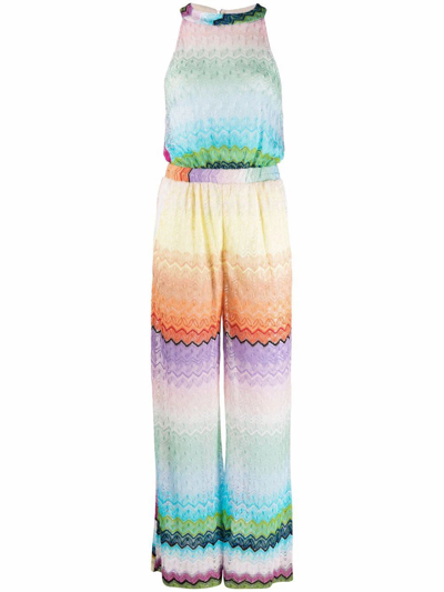 Shop Missoni Women's Multicolor Viscose Jumpsuit