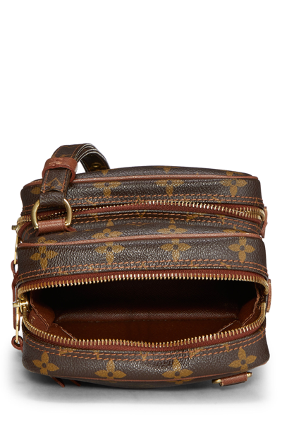 Pre-owned Louis Vuitton Comme Des Garçons X  Monogram Canvas Sac 2 Poches