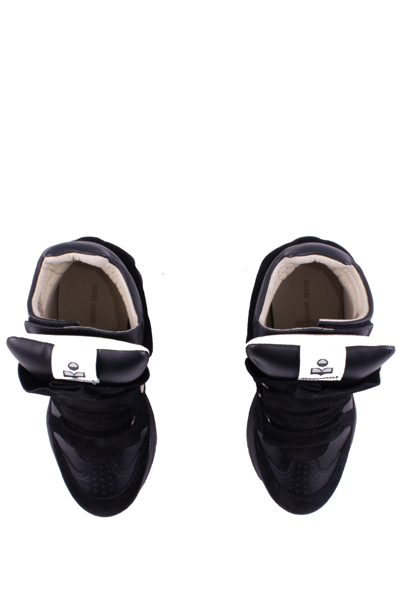 Shop Isabel Marant Balskee Sneakers In Black