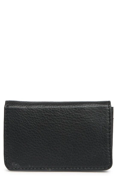 Shop Aimee Kestenberg Sammy Bifold Card Wallet In Black W/ Silver