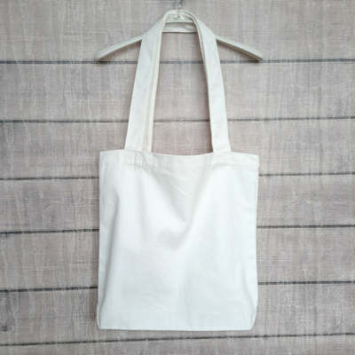 Pre-owned Beaute Vip Gift New Big Ivory White Tote Bag Boxed