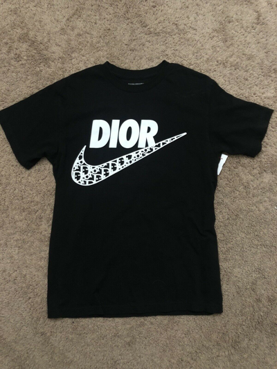 Pre-owned Nike Chinatown Market Dior Tee Shirt Size Medium In Black |  ModeSens