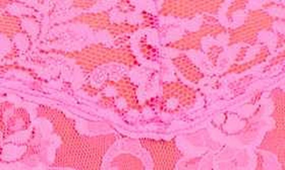 Shop Hanky Panky Signature Lace Vikini In Glo Pink