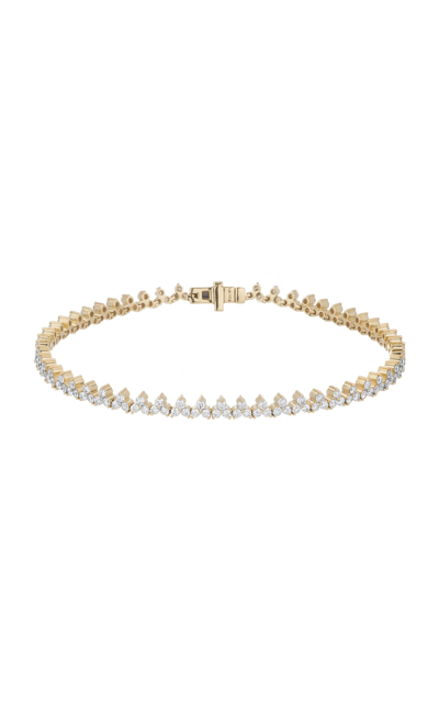 Shop Adina Reyter Women's Paris 14k Yellow Gold Diamond Tennis Bracelet