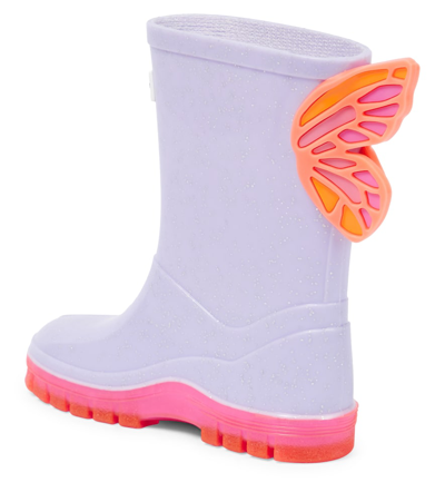 SOPHIA WEBSTER MINI BUTTERFLY RUBBER BOOTS 