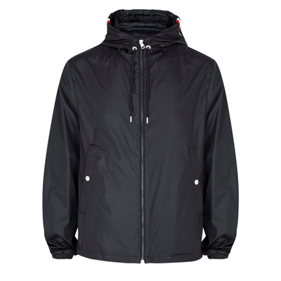Moncler Grimpeurs Navy Shell Jacket In Navy