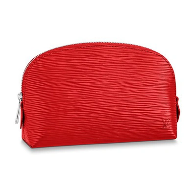 Shop Louis Vuitton Cosmetic Pouch Pm In Coquelicot