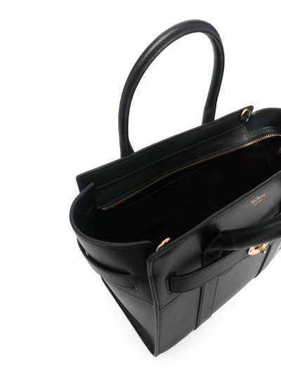 Mulberry Mini Micro Zipped Bayswater In Black
