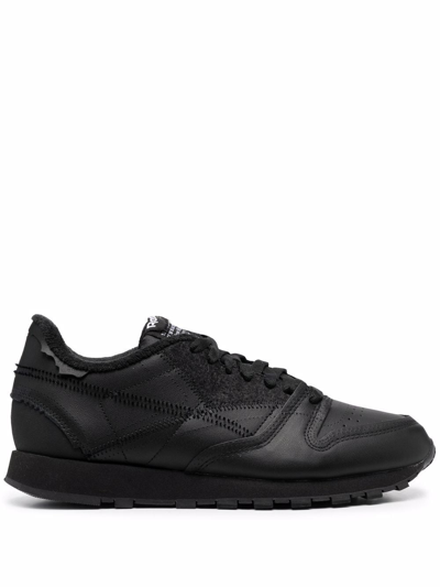 Shop Reebok X Maison Margiela Cl Memory Of Shoes Sneakers In Black