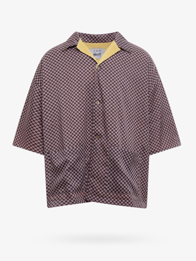 Shop Indacum Shirt In Brown