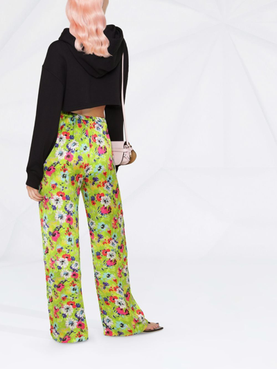 Shop Msgm Trousers Clothing In Green