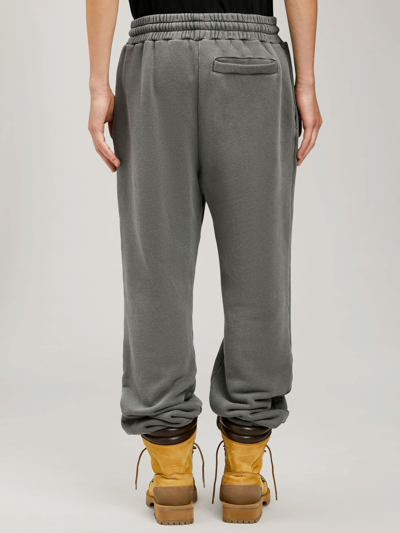 Shop Palm Angels Sweatpants With Logo In Grey