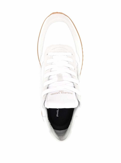 Shop Philippe Model Woman's Tropez 2.1 Woman's White Leather Sneakers