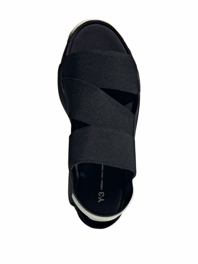 Shop Y-3 Sandali Hokori Shoes In Black
