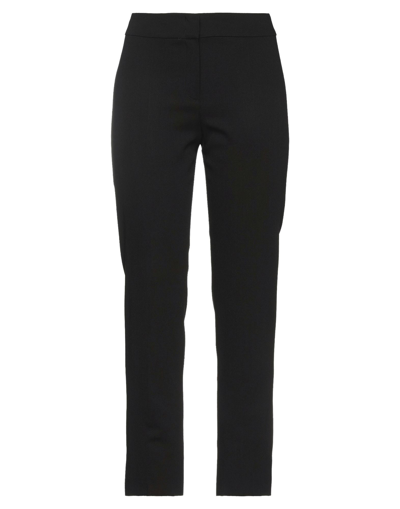 Shop Emporio Armani Woman Pants Black Size 10 Viscose, Virgin Wool, Elastane