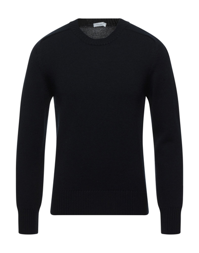 Paolo Pecora Man Sweater Midnight Blue Size Xxl Virgin Wool In Blue