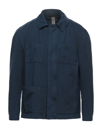 Shop Swiss-chriss Man Jacket Blue Size Xl Cotton