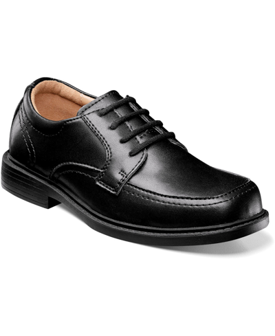 Shop Florsheim Toddler Boys Billings Jr. Moc Toe Oxford Shoes In Black