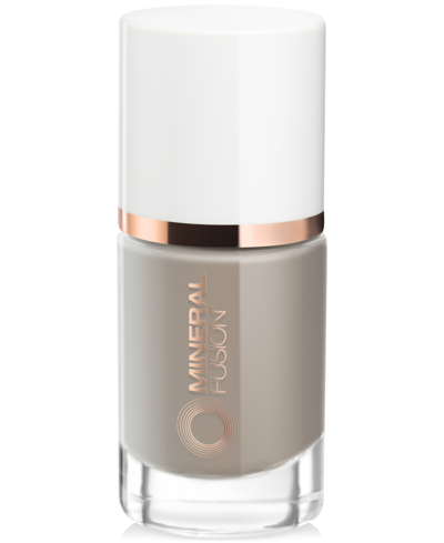 Shop Mineral Fusion Nail Lacquer In Pearl Grey (light Grey With Purple Pearl