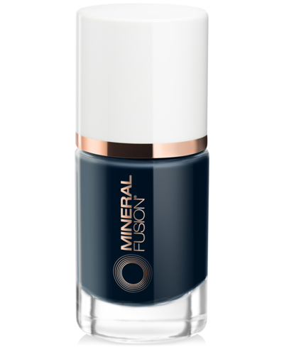 Shop Mineral Fusion Nail Lacquer In Deep Dive (deep Rich Blue)