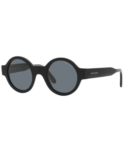 Shop Giorgio Armani Women's Sunglasses, 47 In Black