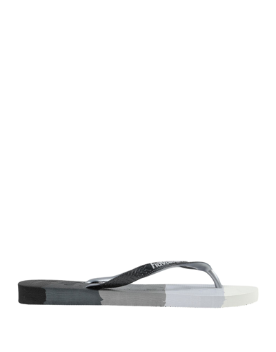 Havaianas Toe Strap Sandals In Black