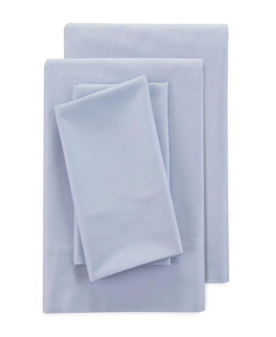 Shop Martex X  Anti-allergen 100% Cotton Sheet Set, Queen In Blue