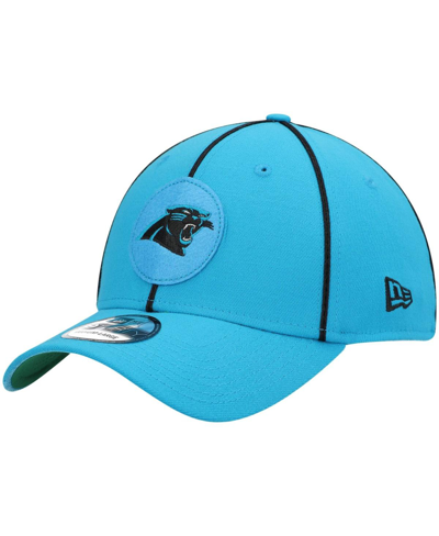 Shop New Era Men's Blue Carolina Panthers Sideline 39thirty Flex Hat