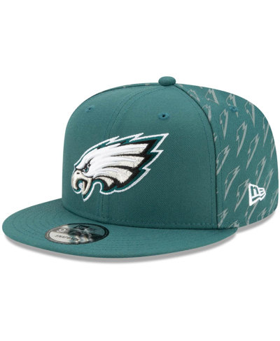 Shop New Era Men's X Gatorade Midnight Green Philadelphia Eagles 9fifty Snapback Hat
