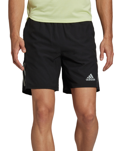 Shop Adidas Originals Men's Aeroready 7" Running Shorts In Black