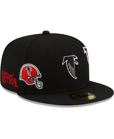 New Era Men's Black Atlanta Falcons Just Don 59fifty Fitted Hat | ModeSens