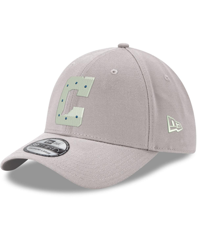 Shop New Era Men's Gray Indianapolis Colts Secondary Logo 39thirty Flex Hat