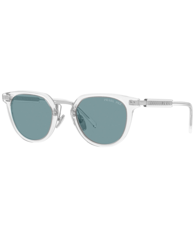 Prada Eyewear Cat-eye Frame Sunglasses In Crystal