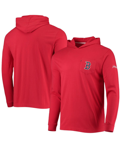 Shop Johnnie-o Men's  Red Boston Red Sox Eller Hoodie Long Sleeve T-shirt